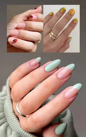 Цветы из пайеток, диско-шар и Tiffany blue. Собрали главные тренды в маникюре на это лето 