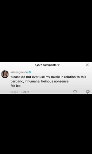 Ариана Гранде потребовала Белый дом удалить ее песню из ролика в TikTok