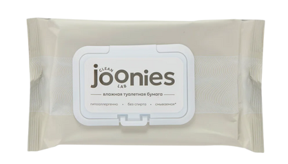 Влажная туалетная бумага с пантенолом и молочной кислотой Joonies, 496 ₽