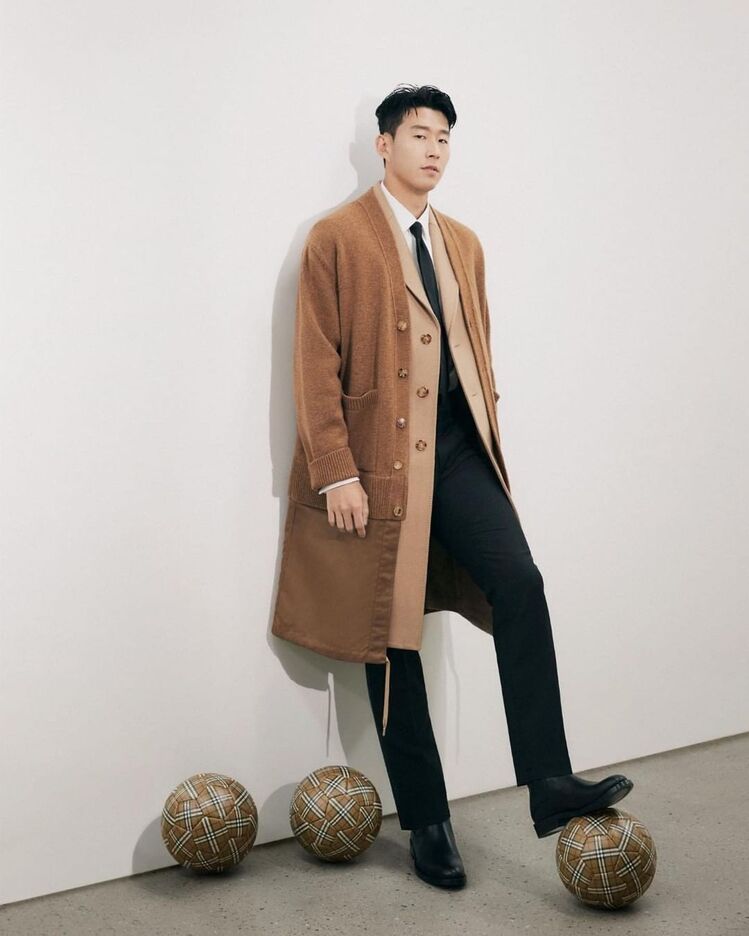 Сон Хын Мин — амбассадор Burberry, 2022