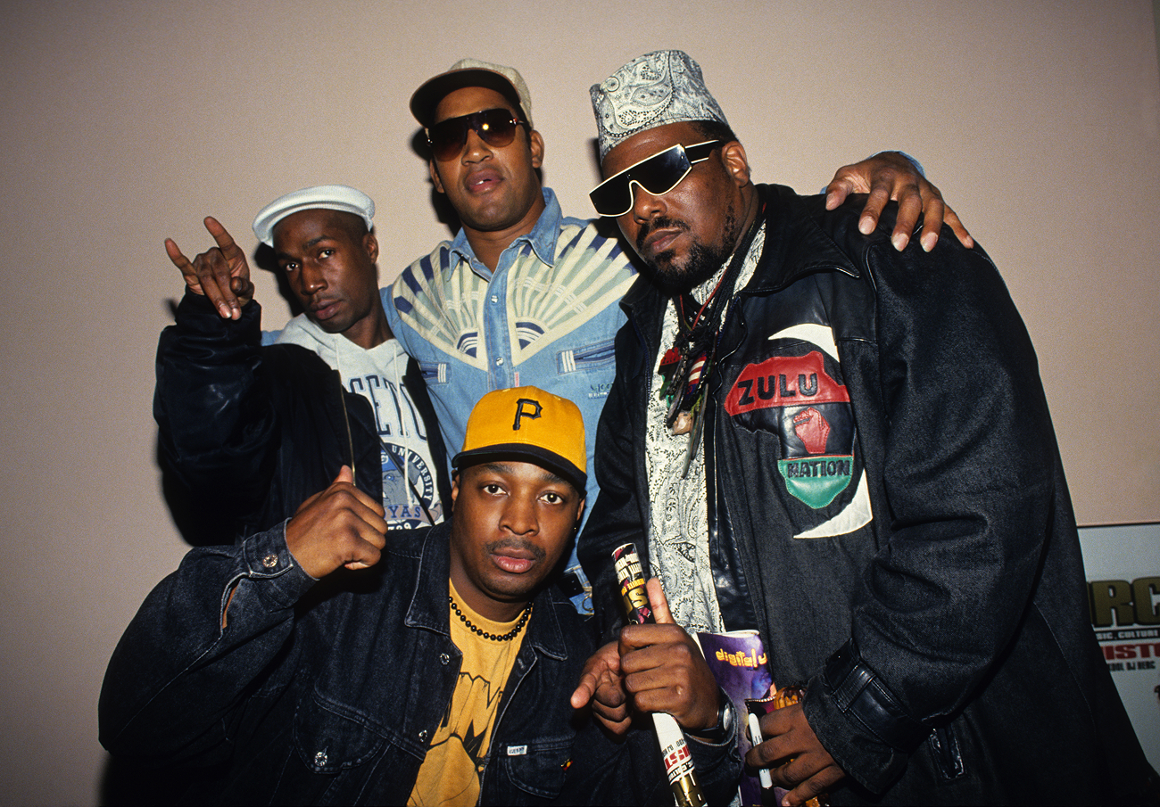 Grandmaster Flash, DJ Kool Herc, Afrika Bambaataa and Chuck D, 1993