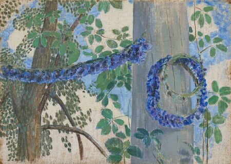 Виктор Борисов-Мусатов, «Венки васильков», 1905