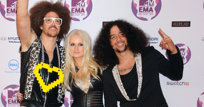 лорен беннетт lmfao party rock anthem