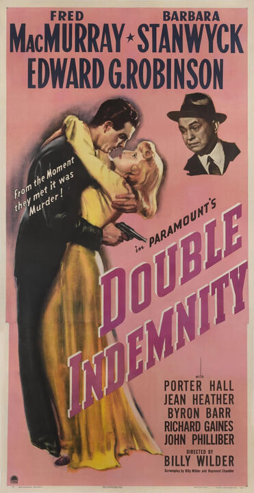 3 Постер фильма _Двойная страховка_ (1944)