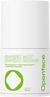 Сет дезодорантов-антиперспирантов Too Sweet Not Sweat, Openface