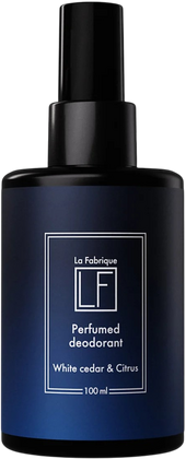 Парфюмированный дезодорант для тела White Cedar & Citrus, La Fabrique