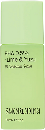 Дезодорант-сыворотка с салициловой кислотой и цинком Lime & Yuzu, Smorodina