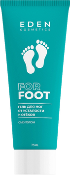 Охлаждающий гель для ног от отеков и усталости For Foot, Eden, 320 ₽