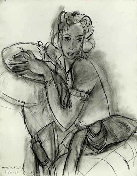 Анри Матисс, «Портрет Элен Мерсье, урожденной княгини Голицыной», 1938