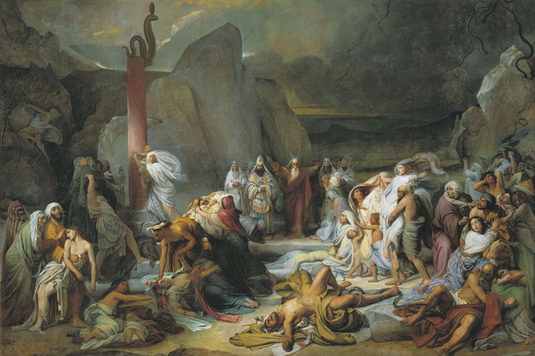 Фёдор Бруни «Медный змий», 1841, Русский музей