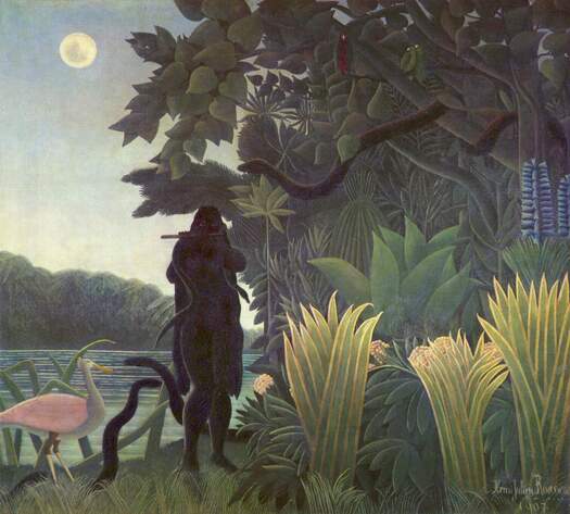 Анри Руссо, «Заклинательница змей», 1907, Musée d'Orsay