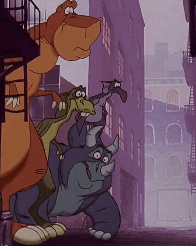 «Мы вернулись! История динозавра», 1993