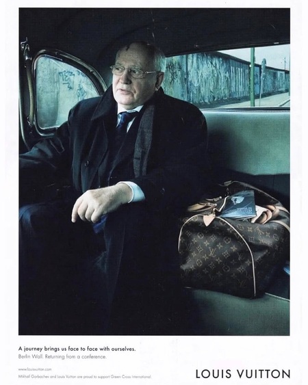 Louis Vuitton Core Values, Михаил Горбачев, 2007