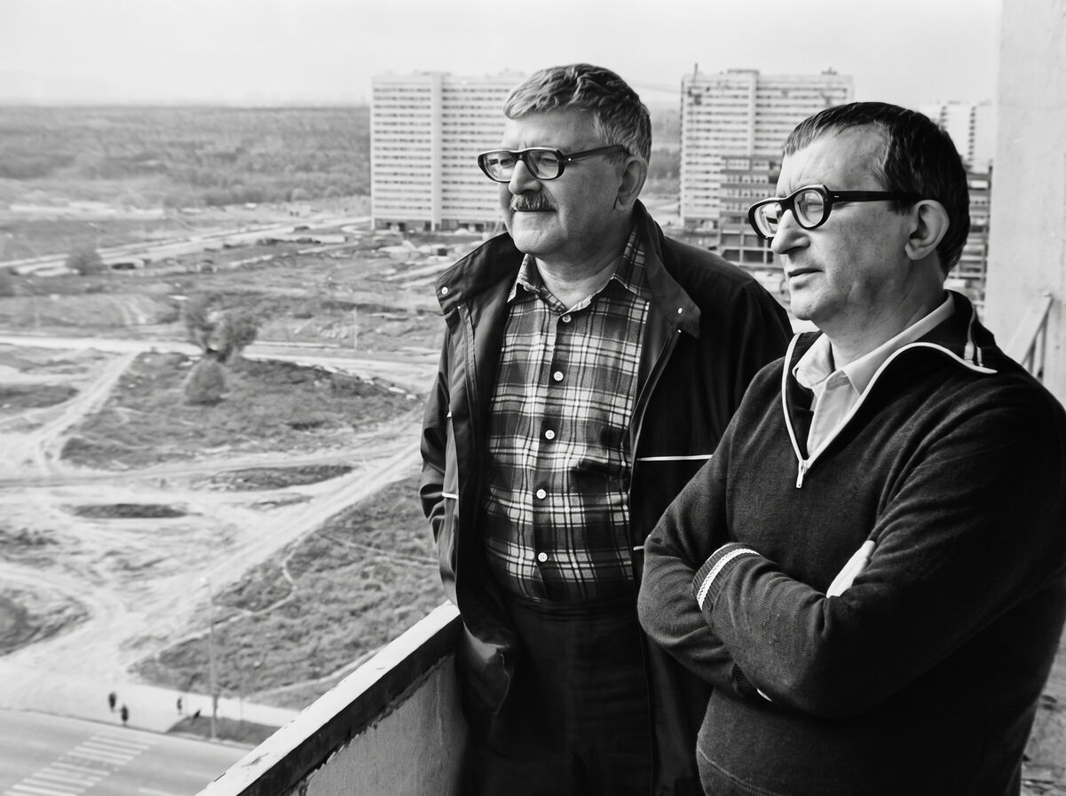 Братья Стругацкие, 1965. Фото: Sovkinoarchive / Vostock Photo