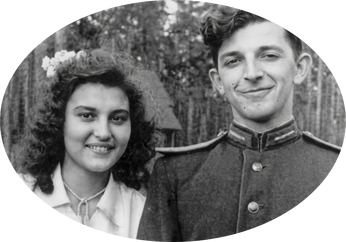 Аркадий с первой женой Инной в день свадьбы. Август 1949 г. Фото: Sovkinoarchive / Vostock Photo