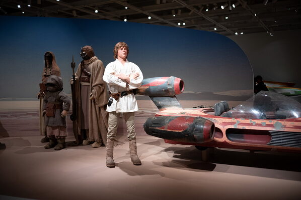 Галерея «Звездные войны» в Lucas Museum of Narrative Art