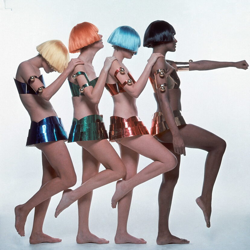 модели в Courrèges, съемка Vogue 1969 © Bert Stern/Condé Nast/Getty Images