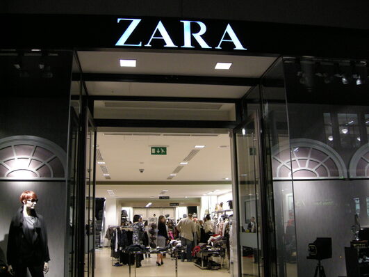Владелец Zara и Bershka Index увеличил выручку на 9,1% за три месяца