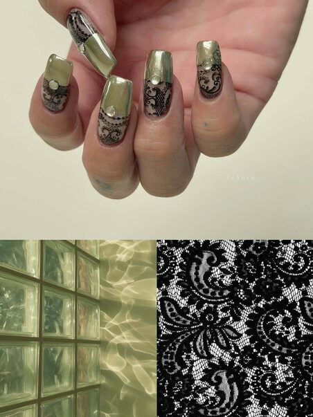 Осенний и зимний маникюр @reborn_nail_room