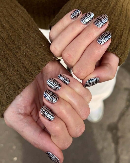 Осенний и зимний маникюр @swaknails