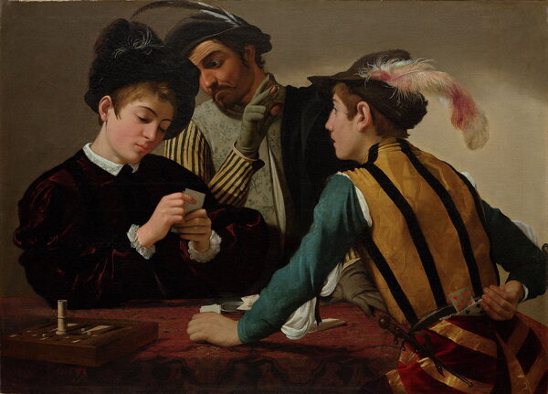 Караваджо, «Шулера», 1596–1597 ©Kimbell Art Museum