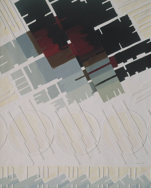 Лидия Мастеркова, «Композиция №4», 1991