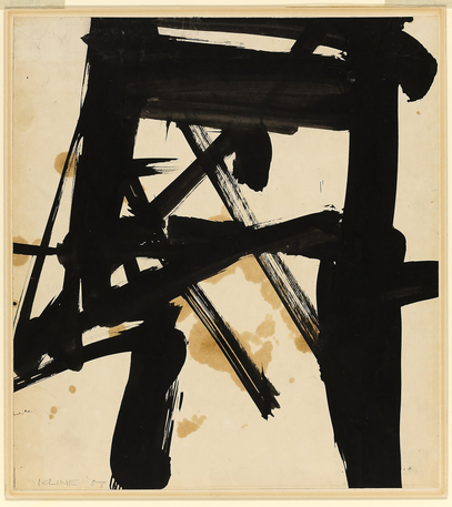 Франц Кляйн. «Лопата», 1958