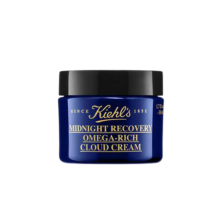 Ночной восста-навливающий крем для лица Midnight Recovery Omega-Rich Cloud Cream, Kiehl’s