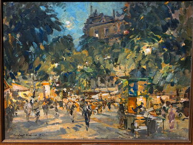 Константин Коровин. «Бульвар Капуцинок», 1929 Собрание И.С. Барышева, Москва