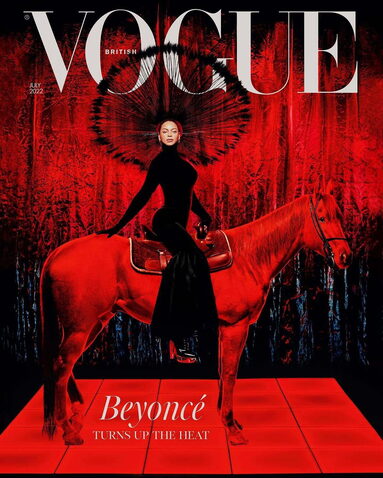 Бейонсе на обложке British Vogue, 2022