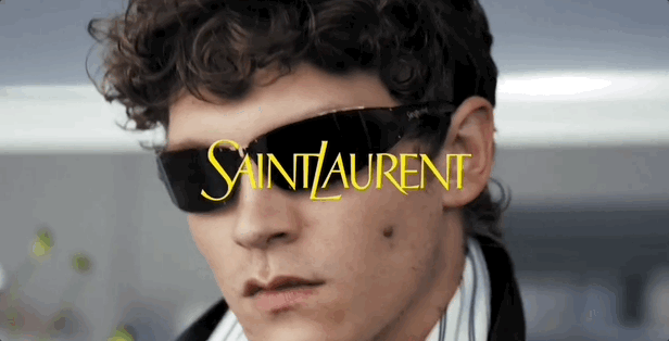 Коннор Стори в кампейне Saint laurent осень-зима 2026-2027