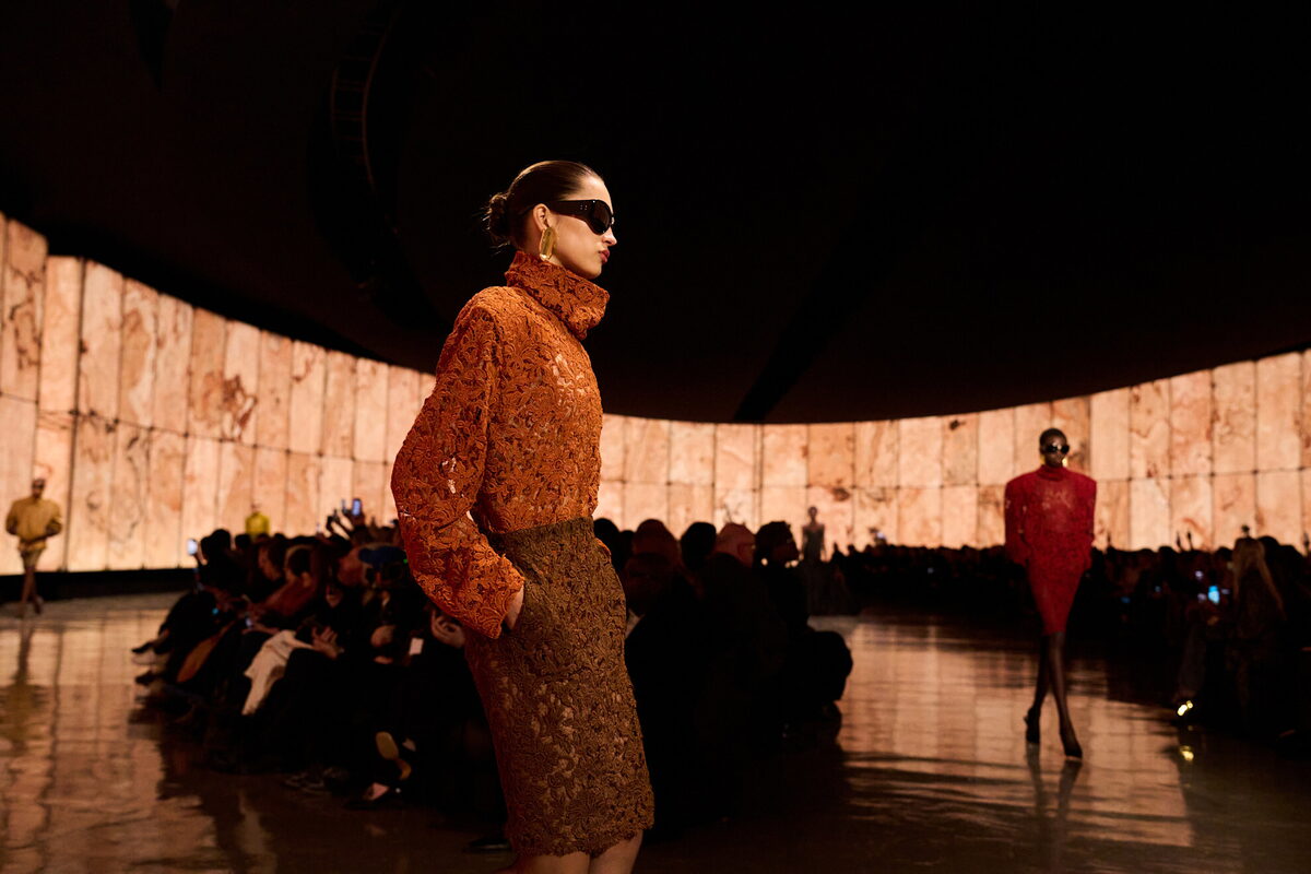 Saint Laurent очень-зима 2025/2026