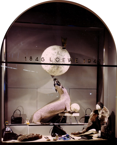 Рождественская витрина Loewe, 70-е © Loewe