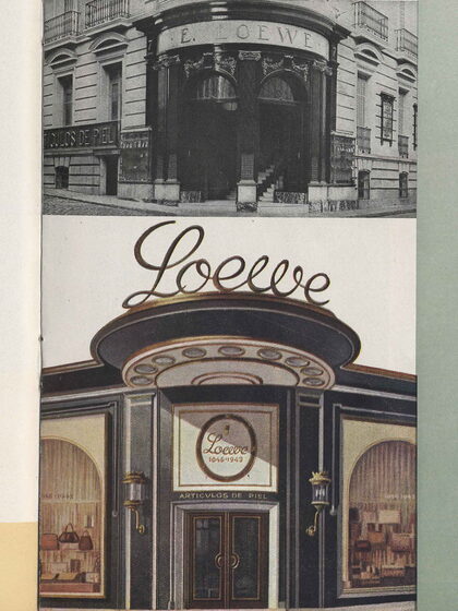 Ателье на улице Лобо, Мадрид © Loewe