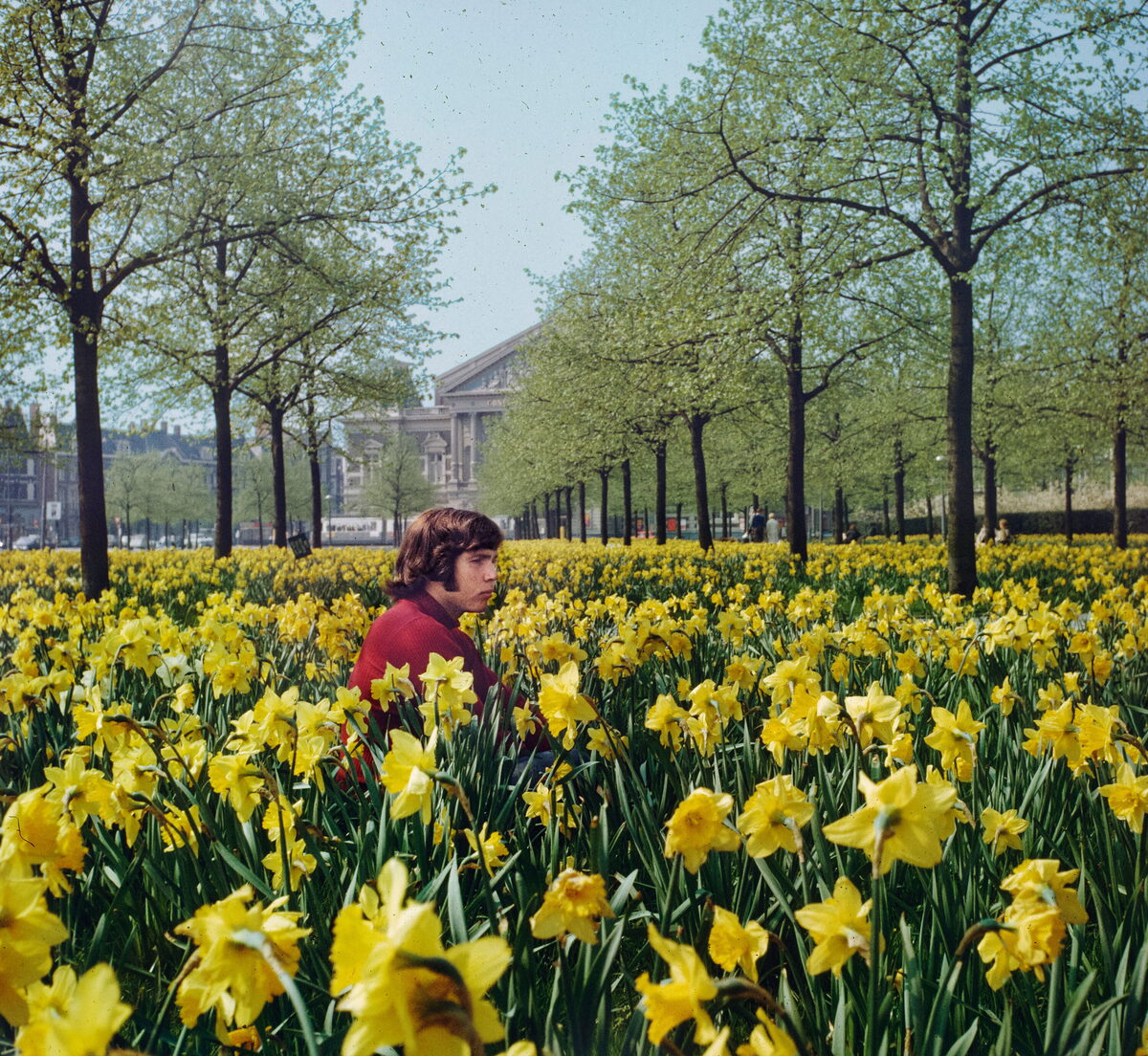 Стив Маккарри в амстердаме, 1970