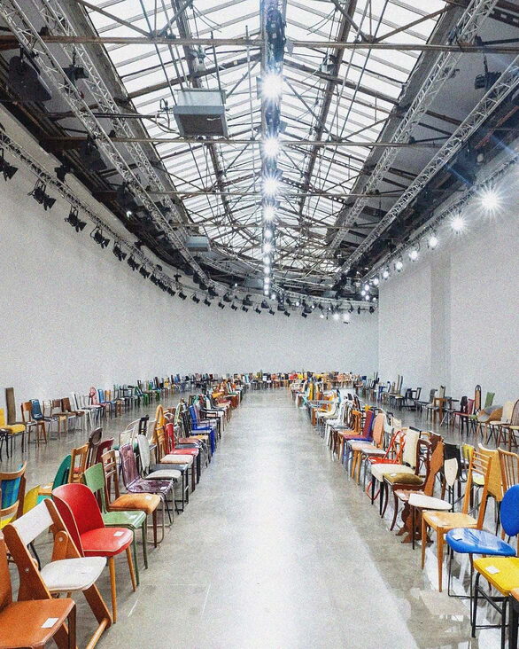 Courrèges весна-лето 2027 Collection at Palais de Tokyo @courreges 