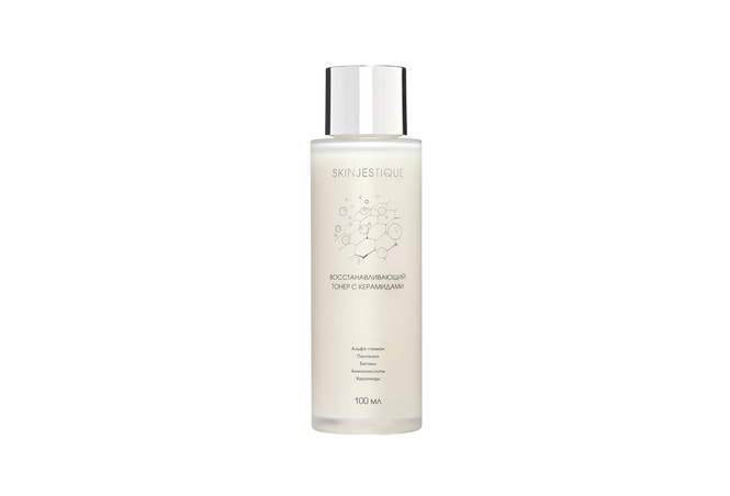 Восстанавливающий тонер с церамидами Nourish & Repair, Skinjestique