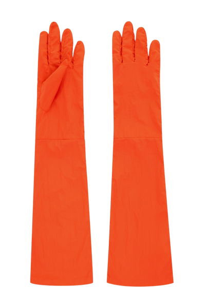 Высокие перчатки из искусственной кожи Yudashkin, 15 000 ₽