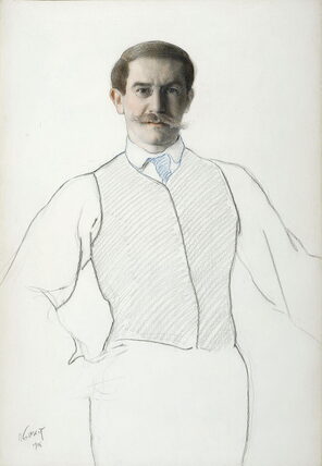 Лев Бакст, «Автопортрет», 1906