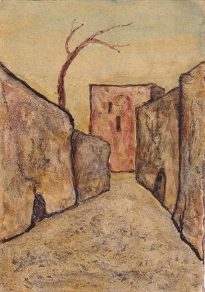 Алексей Паустовский, «Кишлак. Улица», 1971