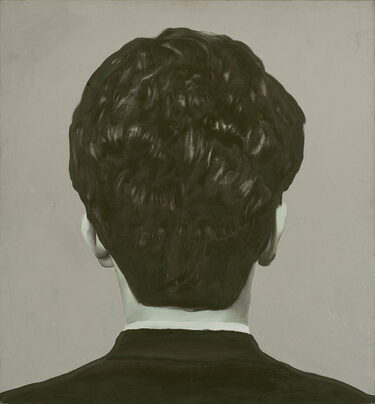 Андрей Яхин, «Автопротрет №2», 1990