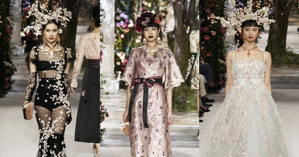 Dolce & Gabbana создали кутюрную коллекцию специально для азиатского рынка