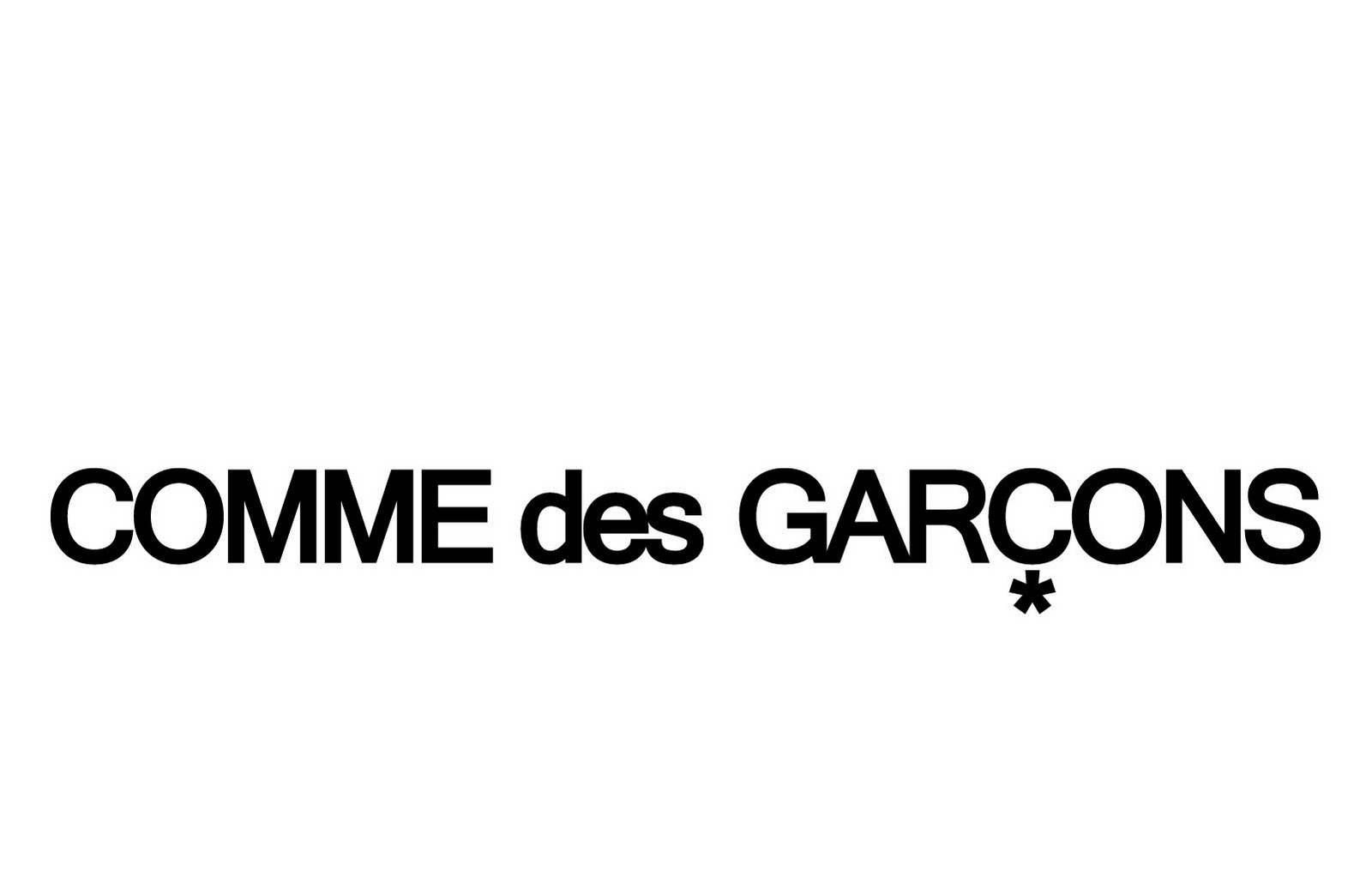 Comme des garcons бренд