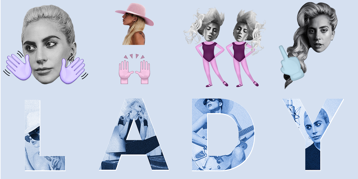 Леди Гага выпустила набор стикеров для IOS