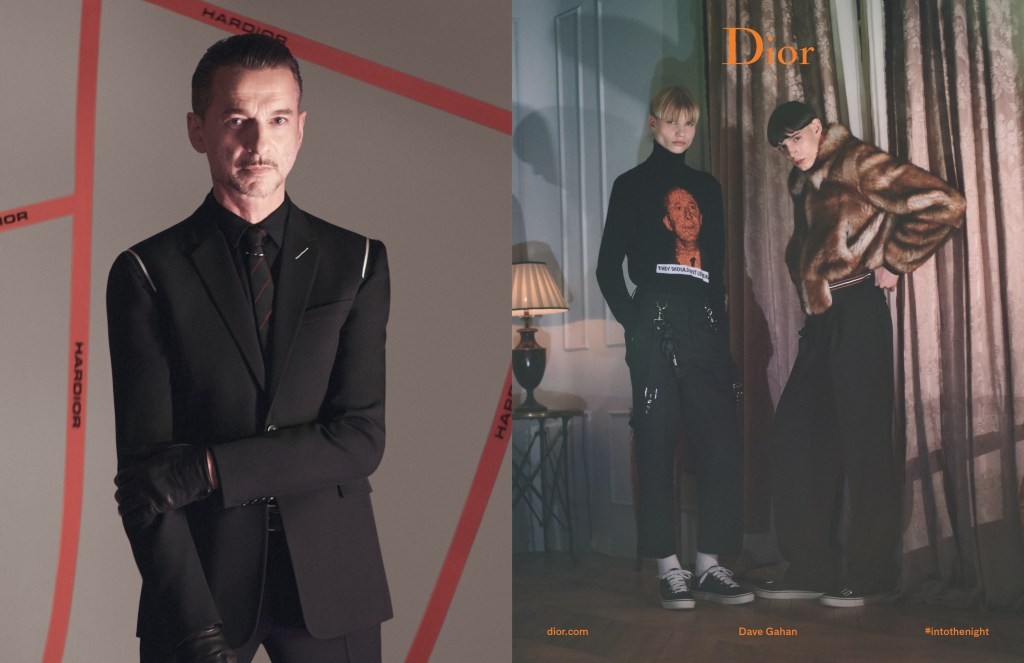 Вокалист Depeche Mode снялся в рекламной кампании Dior Homme
