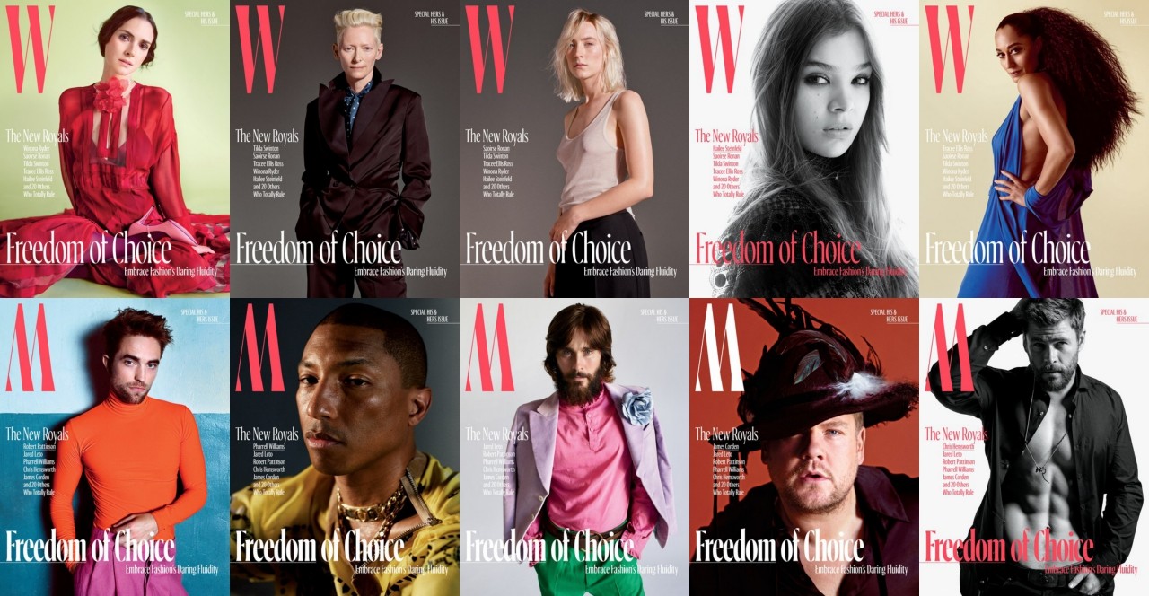 W Magazine выпустят номер с десятью разными обложками