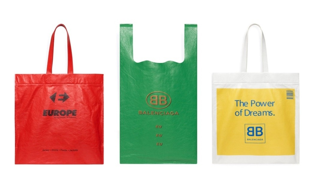 Balenciaga выпустили коллекцию сумок-пакетов