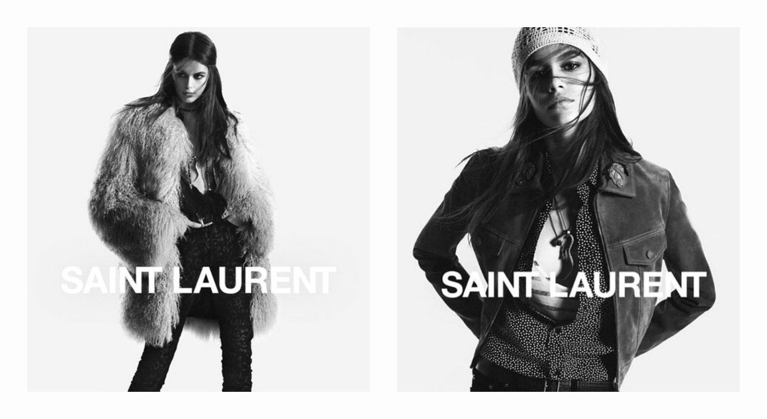 Кайя Гербер – лицо новой кампании Saint Laurent