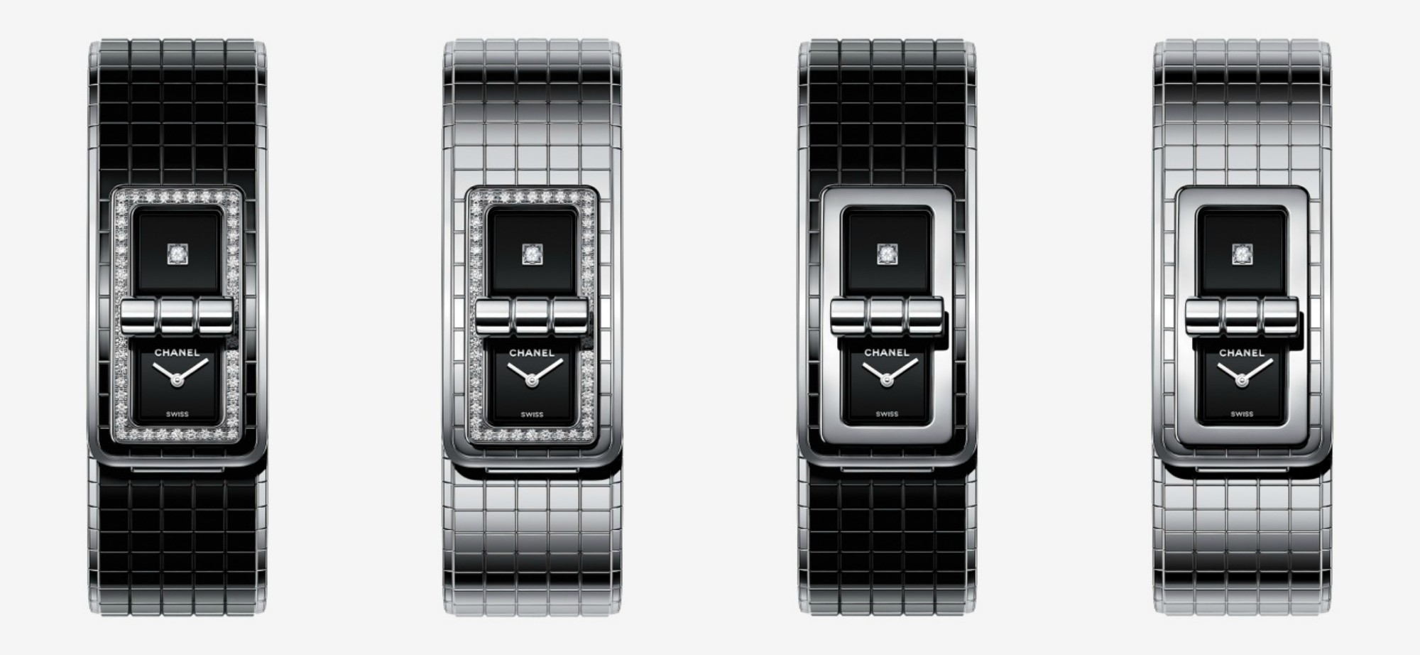 Chanel выпустили часы из черной керамики 