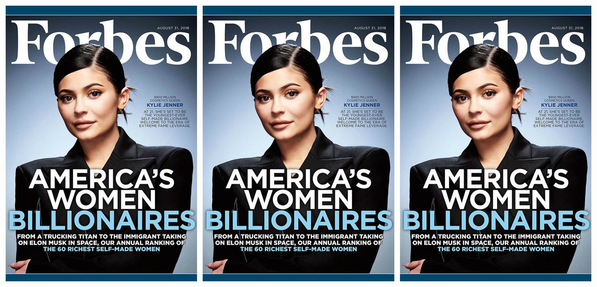 Кайли Дженнер – самый юный миллиардер и лицо обложки Forbes